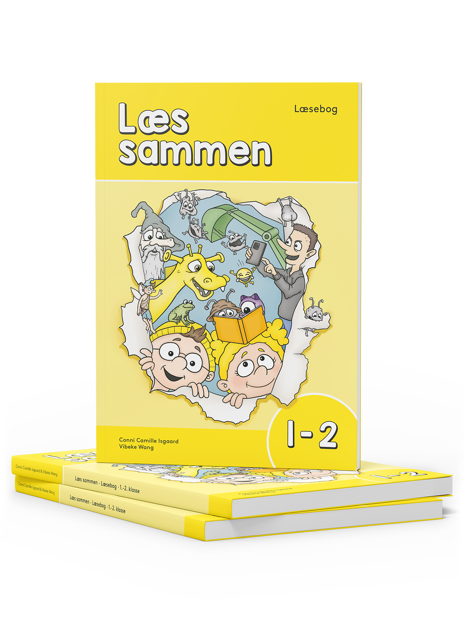 LEJ Læs sammen LÆSEBOG 1-2 - KLASSESÆT - Dansk Psykologisk Forlag